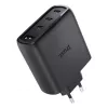 TRUST Maxo 65W siseruumide vahelduvvoolu kiirlaadija, 3× USB-C, max 20 V, 2 m kaabel, must