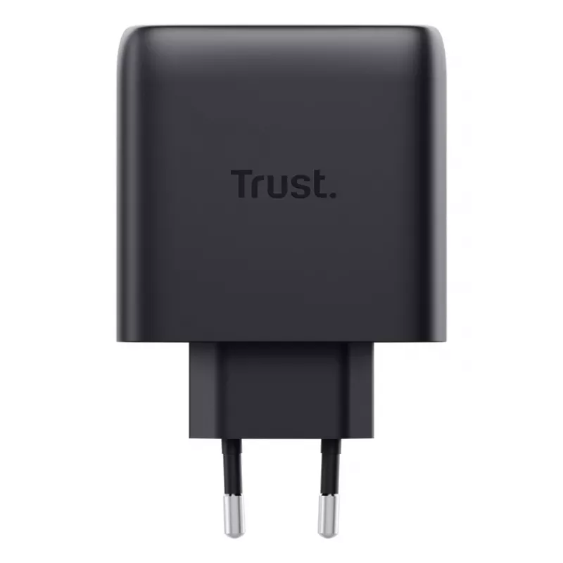 TRUST Maxo 65W siseruumide vahelduvvoolu kiirlaadija, 3× USB-C, max 20 V, 2 m kaabel, must