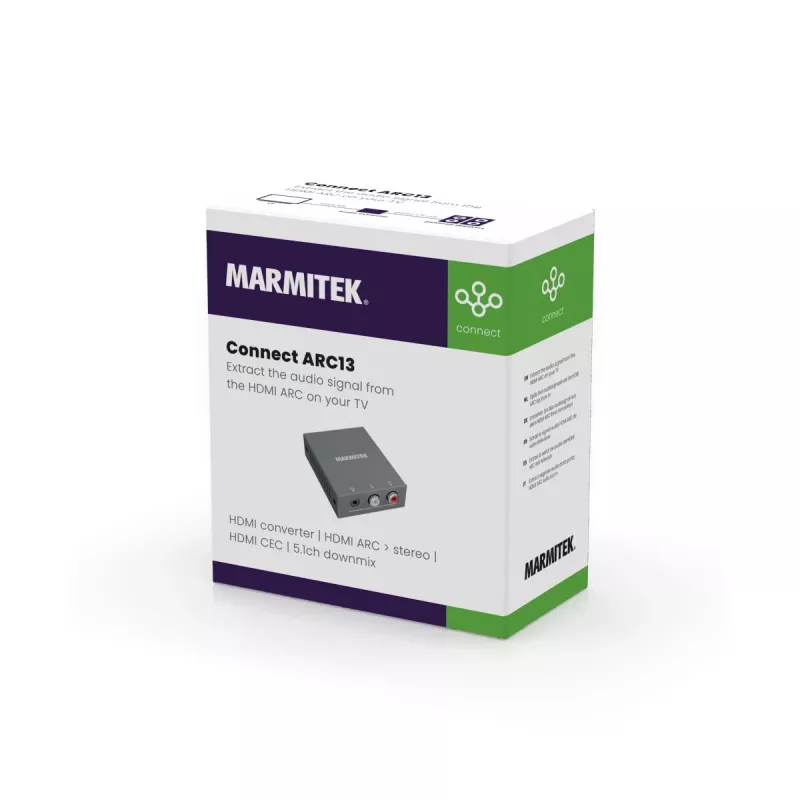 Marmitek Connect ARC13 - HDMI heli eraldaja - ARC - CEC