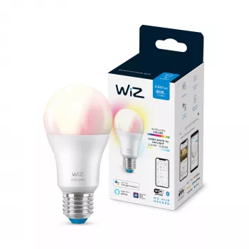 Nutipirn Telekom WiZ Bulb 8W (Eq.60W) A60 E27 — Wi-Fi/Bluetooth, 8 kWh/1000h, 60×122 mm