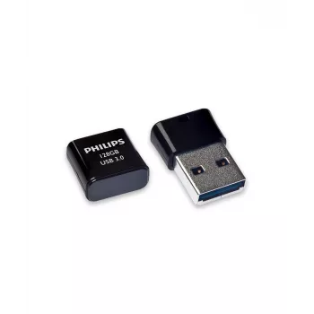 Philips Pico USB-mälupulk 128 GB USB Type-A 3.2 Gen 1 (3.1 Gen 1) Must