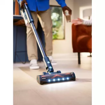 Kepstolmuimeja Philips 5000 seeria XC5041/01 — juhtmeta Li‑Ion 25,2 V, kuiv- ja märgpuhastus tsüklonilise kotivaba süsteemiga, aasaskäepide, roheline