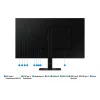 Samsung S80UD arvutikuvar 81,3 cm (32 tolli) 3840 x 2160 pikslit 4K Ultra HD LCD must