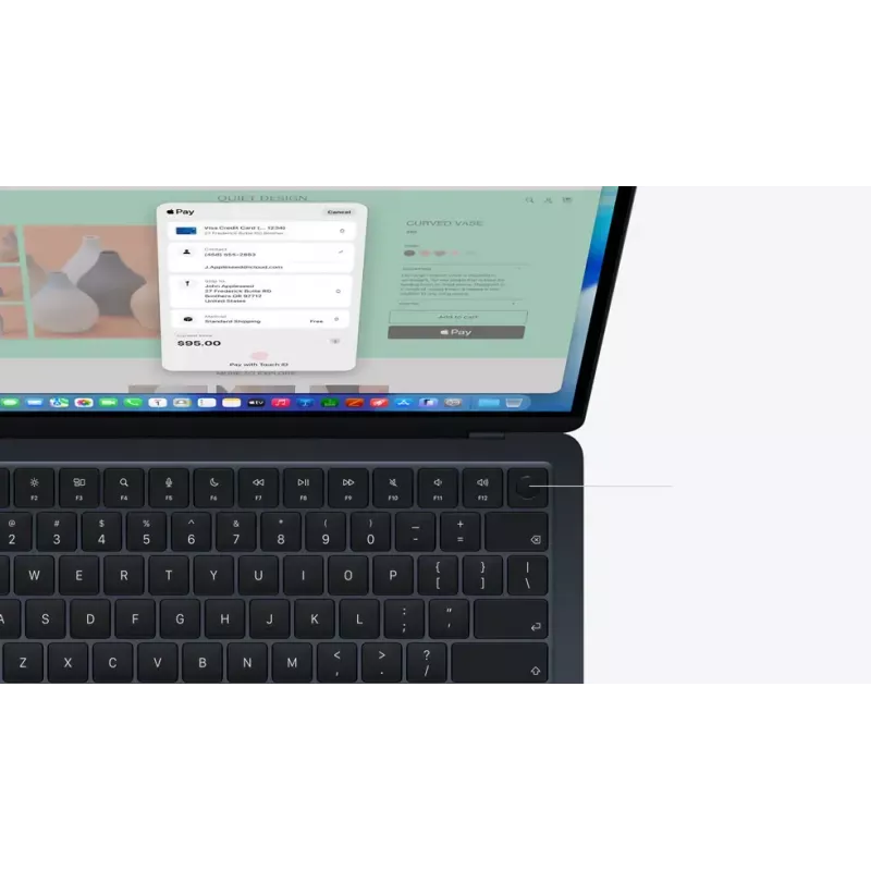 Sülearvuti Apple MacBook Air M5 15,3 tolli (38,9 cm) 16 GB RAM 512 GB SSD sinine