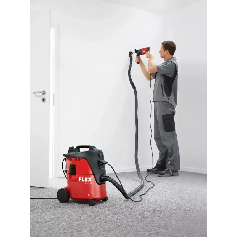 Tolmuimeja Flex VC 21 L MC Must Punane 20 L 1000 W