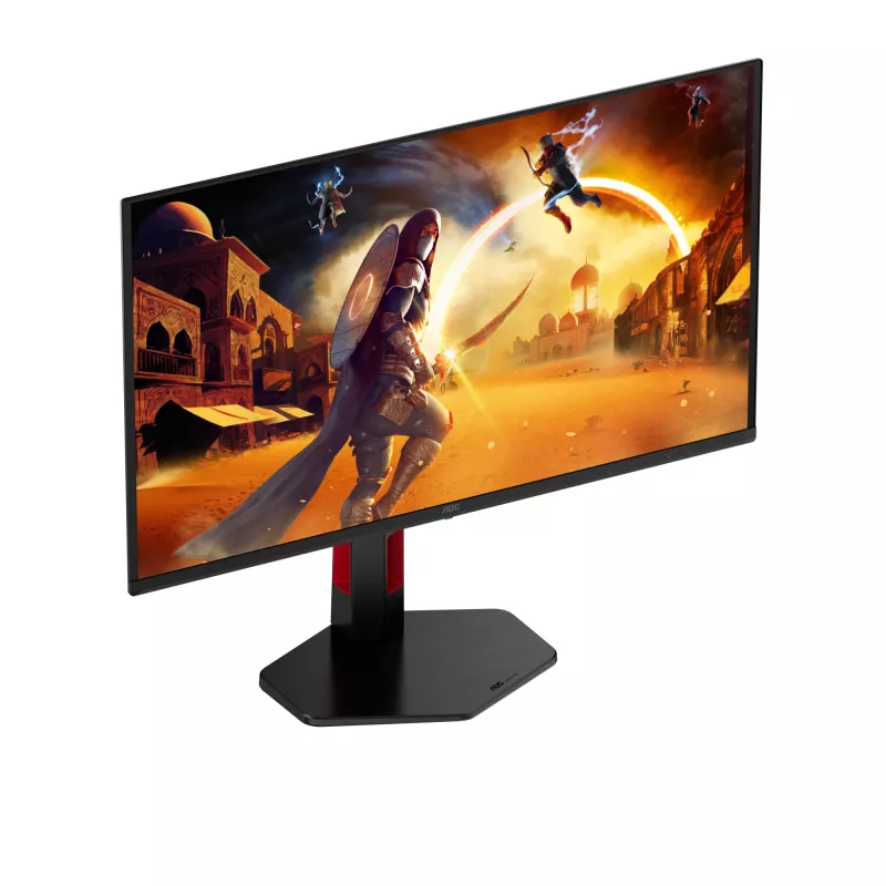 AOC G4 Q27G4ZDR arvutimonitor 67,3 cm (26,5 tolli) 2560 x 1440 pikslit Quad HD QD-OLED Must, Punane