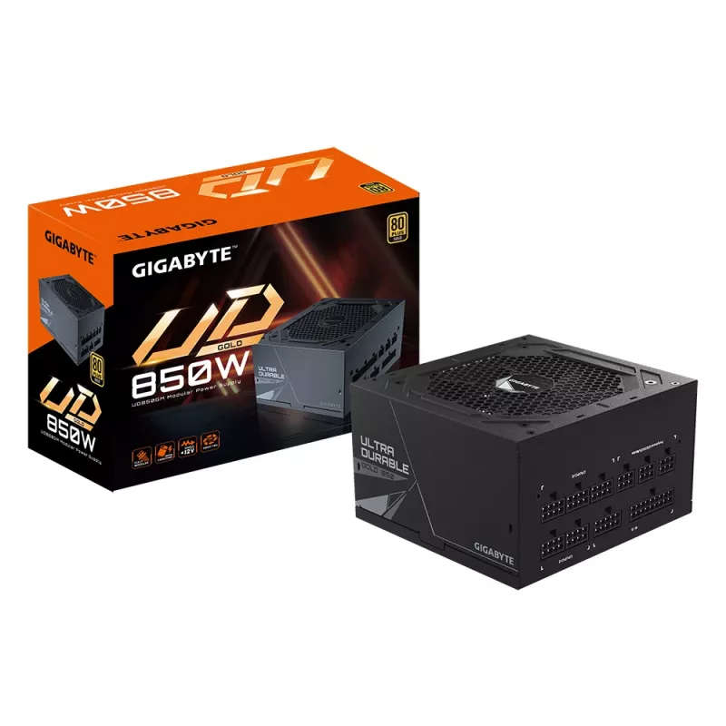 GIGABYTE UD850GM toiteplokk 850 W 20+4 pin ATX ATX Must