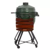 TARGUS Kamado Pro 22-tolline grill Suurus M (TunaBone) – keraamiline kamado, 22-tolline küpsetuspind, roheline