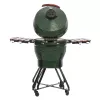 TARGUS Kamado Pro 22-tolline grill Suurus M (TunaBone) – keraamiline kamado, 22-tolline küpsetuspind, roheline