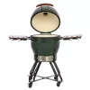 TARGUS Kamado Pro 22-tolline grill Suurus M (TunaBone) – keraamiline kamado, 22-tolline küpsetuspind, roheline