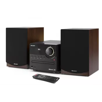 Sharp XL-B512(BR) koduaudiosüsteem Koduaudio mikrosüsteem 45 W Pruun
