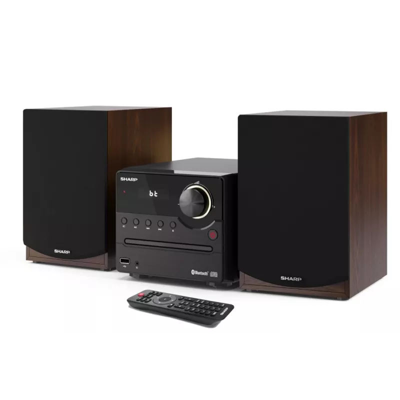 Sharp XL-B512(BR) koduaudiosüsteem Koduaudio mikrosüsteem 45 W Pruun