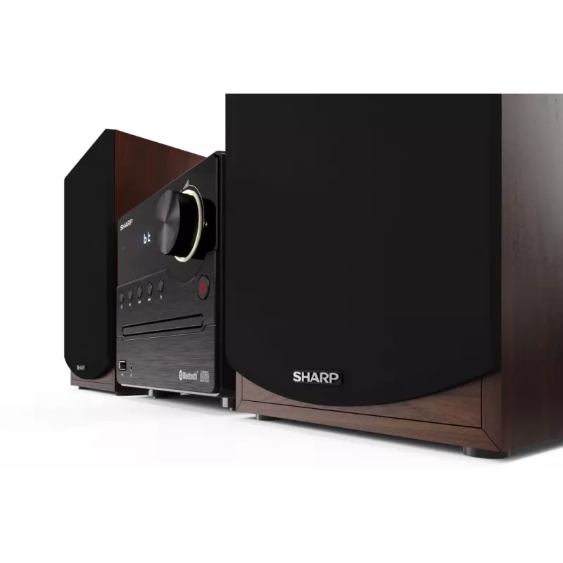 Sharp XL-B512(BR) koduaudiosüsteem Koduaudio mikrosüsteem 45 W Pruun