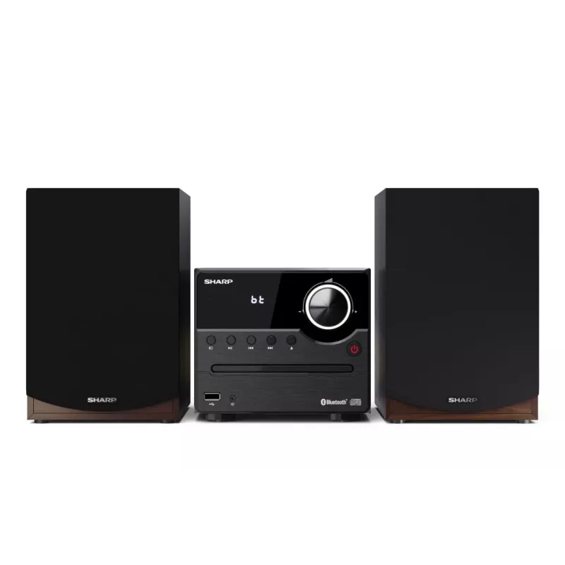 Sharp XL-B512(BR) koduaudiosüsteem Koduaudio mikrosüsteem 45 W Pruun