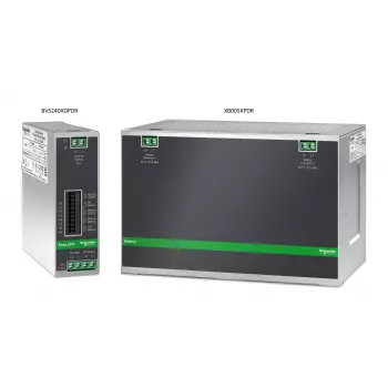 APC BVS240XDPDR 24V DC UPS – 240W, 24V, 10A, DIN-liistule paigaldatav, toitemoodul ilma akuta