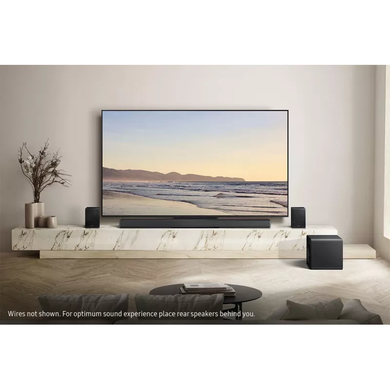 Samsung Q-seeria QS750F 5.1.2 kanaliga heliriba koos bassikõlari ja tagakõlaritega (2025)