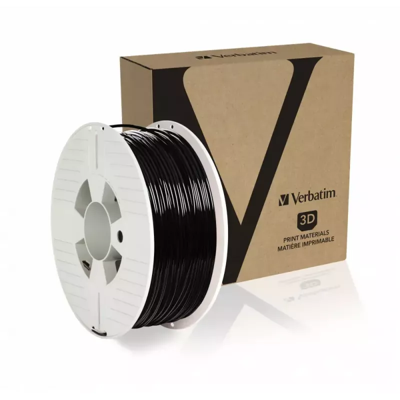3D printimismaterjal Verbatim 55060 polüetüleentereftalaatglükool must