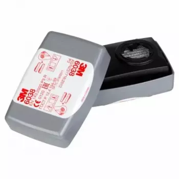 Gaasi- ja aurukassett 3M 6038 P3 filtreerimine 80 tk