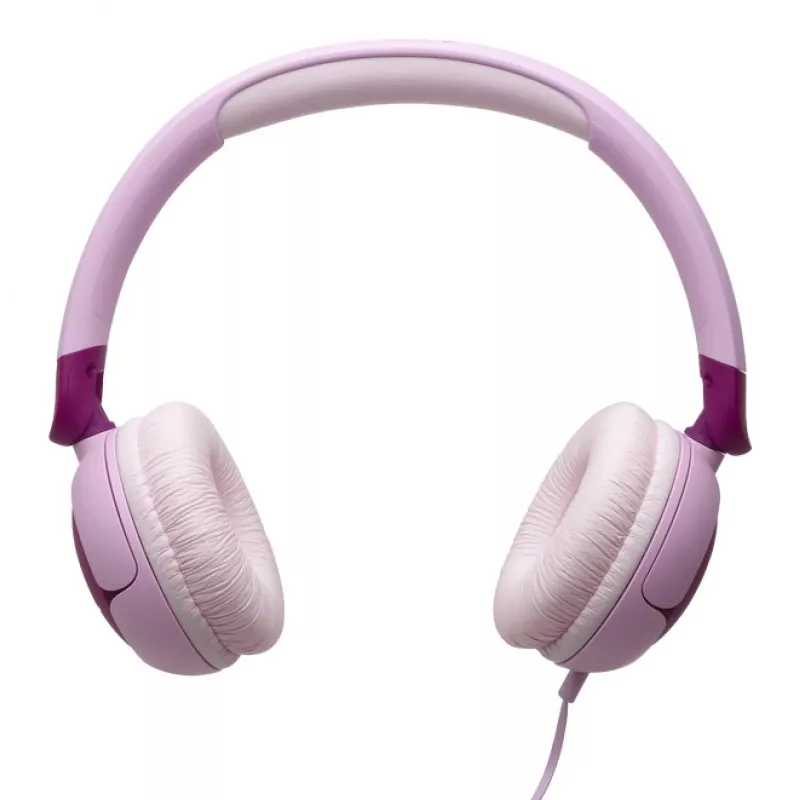 Peakomplekt JBL Junior 320 juhtmega, kõrva peal, peavõru, supra-auraalne, 20–20000 Hz, 116,8 g, lilla