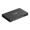 Hallatav 2,5G Etherneti lüliti TP‑Link ES210X‑M2 — 8x 2,5G (100/1000/2500), 80 Gbit/s, töölauale/seinale kinnitatav