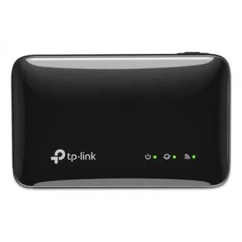 4G traadita ruuter TP-Link M7005 ühe sagedusalaga 2,4 GHz, NanoSIM, Wi-Fi 6, must