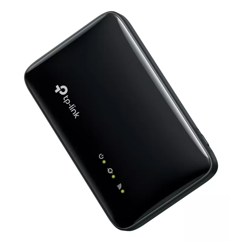 4G traadita ruuter TP-Link M7005 ühe sagedusalaga 2,4 GHz, NanoSIM, Wi-Fi 6, must