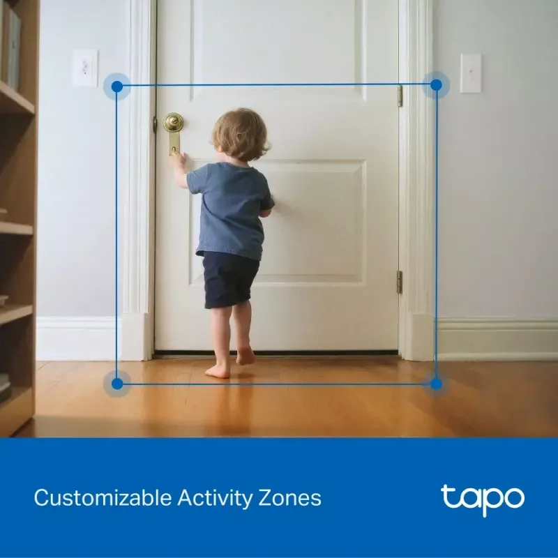 TP-LINK Tapo C250 | Pan/Tilt AI Home Security Wi-Fi Camera | PTZ | 8 MP | 4mm/F1.6 | H.265 | MicroSD Card kuni 512 GB
