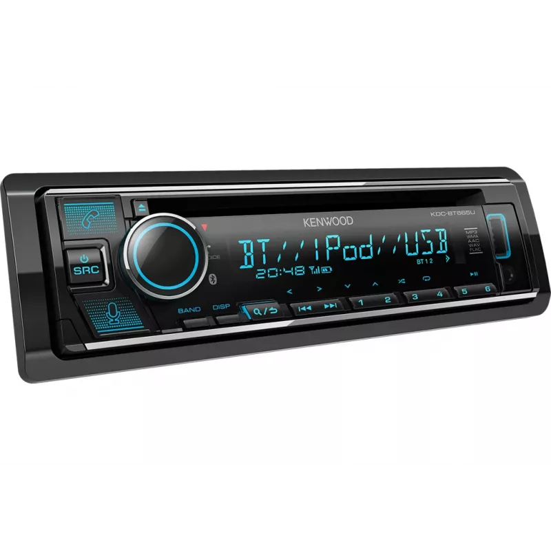 Kenwood KDC-BT665U automeediumivastuvõtja must 200 W Bluetooth