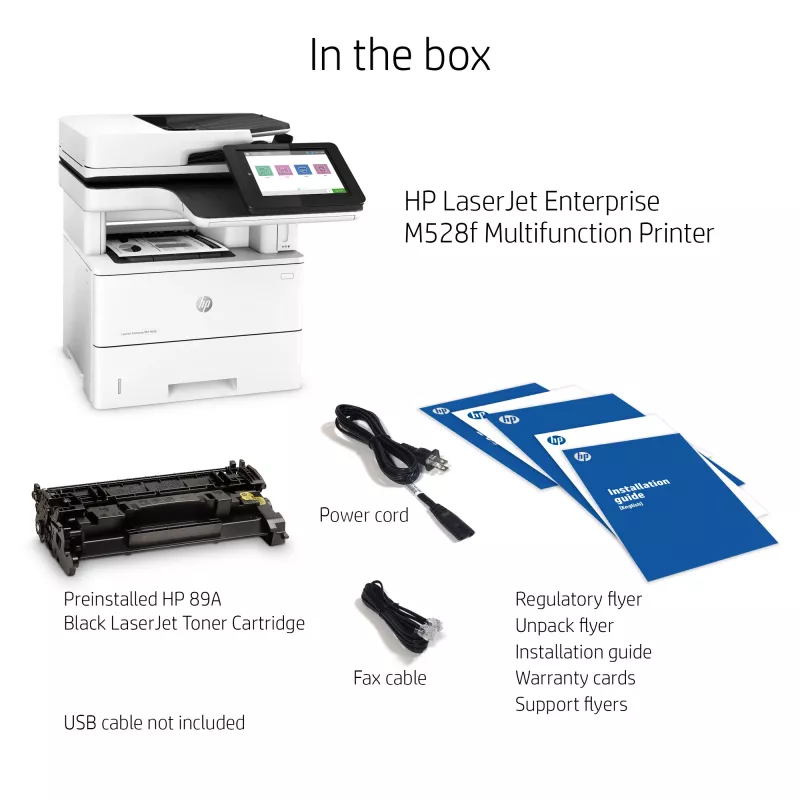 Multifunktsionaalne printer HP LaserJet Enterprise MFP M528f laser-monoprintimine
