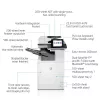 HP Color LaserJet Enterprise Flow MFP M776zs, laser, värvitrükk, 1200 x 1200 DPI, A3, otseprintimine, must, valge