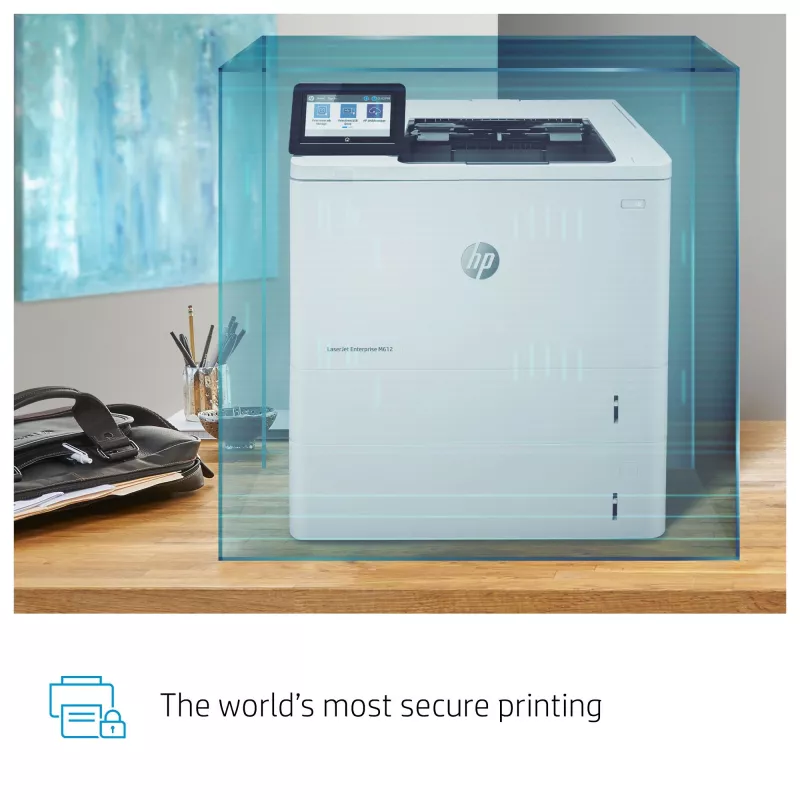 Printer HP LaserJet Enterprise M612dn Laser Valge