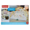 Fisher-Price Sensimals Simply Senses vastsündinu mängujõusaal, beebi tegevusmatt 6 sensoorse mänguasjaga