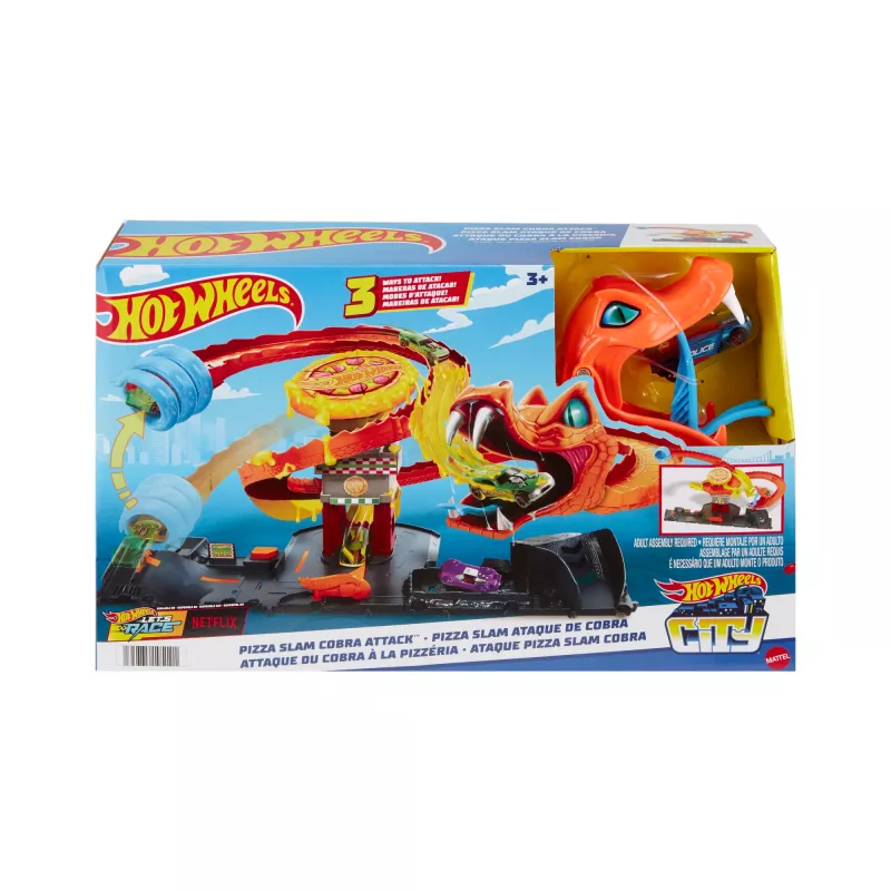 Hot Wheelsi mänguasi MATTEL HTN81 plastikust Kobrarünnak vanuses 3-99