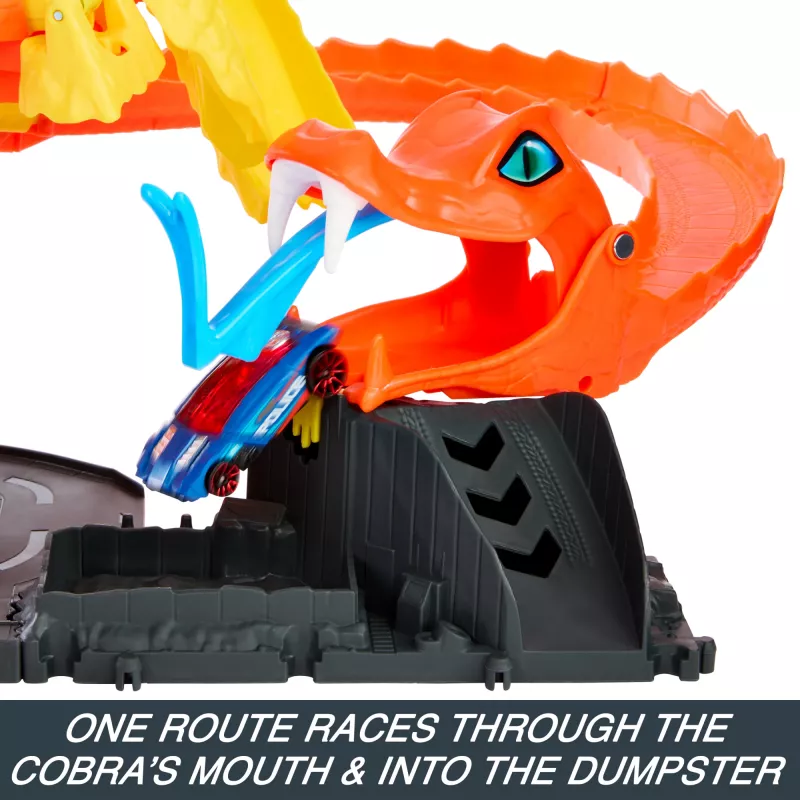 Hot Wheelsi mänguasi MATTEL HTN81 plastikust Kobrarünnak vanuses 3-99
