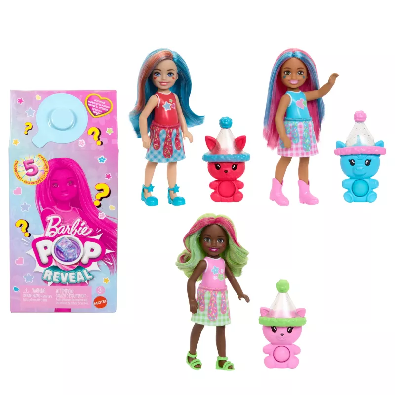 Moenukk Mattel Barbie Pop Reveal JCN90 Mitmevärviline
