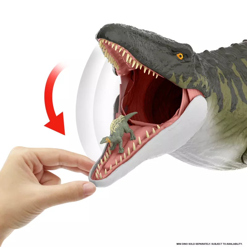 Jurassic World Rebirth Super Colossal Mosasaurus mängufiguur, dinosauruse mänguasi