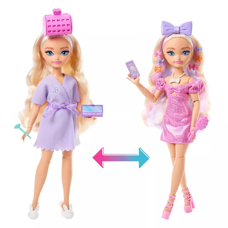 Barbie Dream Besties Malibu moenukk üllatusaksessuaaride ja enam kui 15 stiiliga