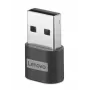 Lenovo 4X91C99226 kaabli soovahetaja USB-C USB-A Must