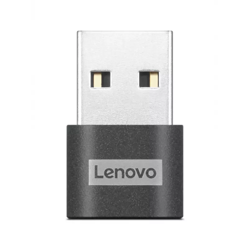 Lenovo 4X91C99226 kaabli soovahetaja USB-C USB-A Must