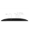 27-tolline LED monitor Lenovo L27M-30, 1920×1080 Full HD, IPS, 6 ms, 250 cd/m², USB 3.2 jaotur, kõlarid, VESA, hõbedane/must