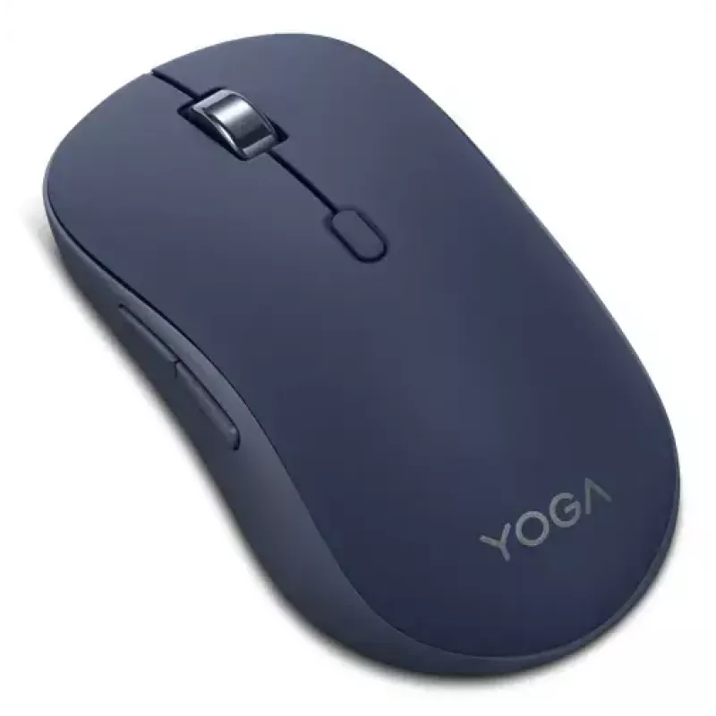 Juhtmevaba mõlemakäeline Bluetooth-optiline hiir Lenovo Yoga — 4000 DPI, 8 nuppu, sinine