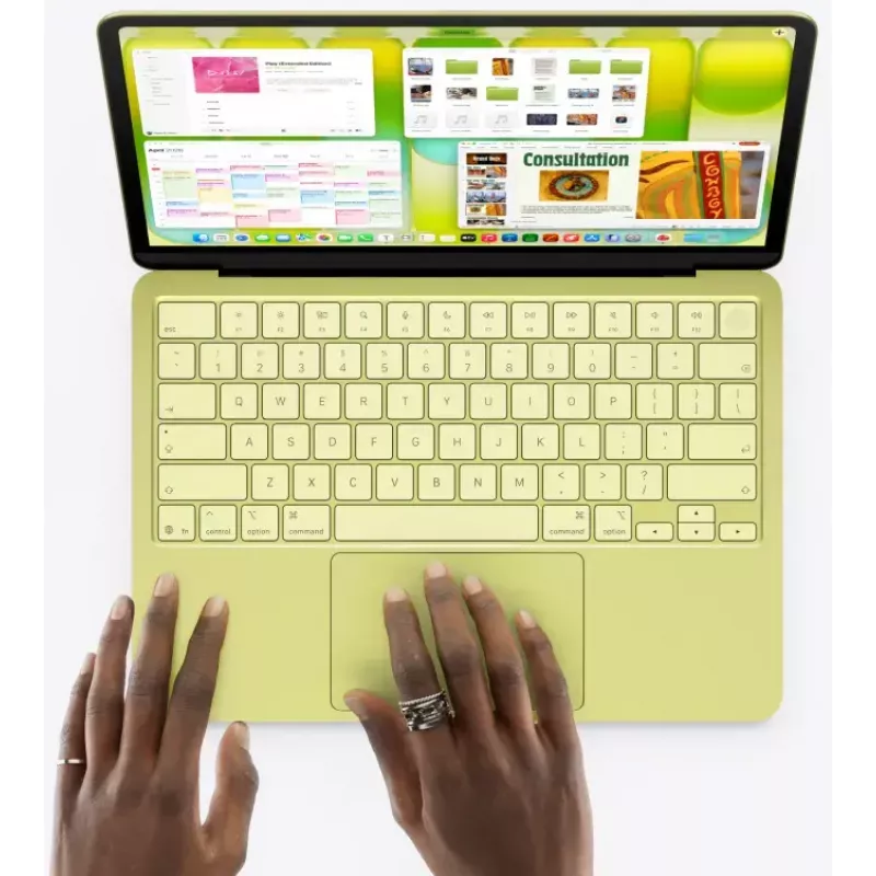 Sülearvuti Apple MacBook Neo 13-tolline — A18 Pro 6-tuumaline protsessor / 5-tuumaline GPU, 8 GB muutmälu, 512 GB SSD, Touch ID, laimiroheline