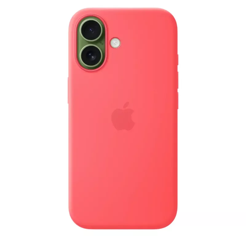 Silikoonümbris MagSafe’iga Apple iPhone 17 jaoks — Bright Guava, sobib 6,3-tollise (16 cm) ekraaniga