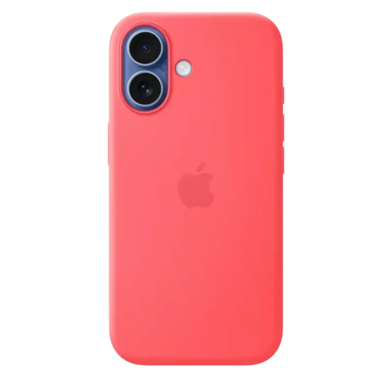Silikoonümbris MagSafe’iga Apple iPhone 17 jaoks — Bright Guava, sobib 6,3-tollise (16 cm) ekraaniga