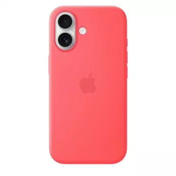 Silikoonümbris MagSafe’iga Apple iPhone 17 jaoks — Bright Guava, sobib 6,3-tollise (16 cm) ekraaniga