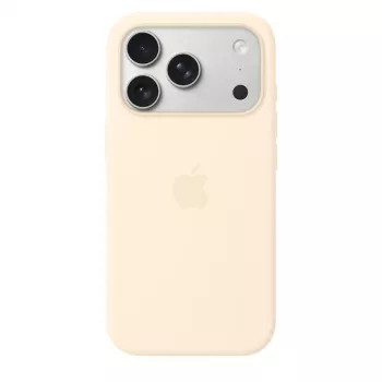 Silikoonümbris MagSafe’iga Apple iPhone 17 Pro jaoks — Vanill, sobib 16 cm (6,3 tolli) ekraanile