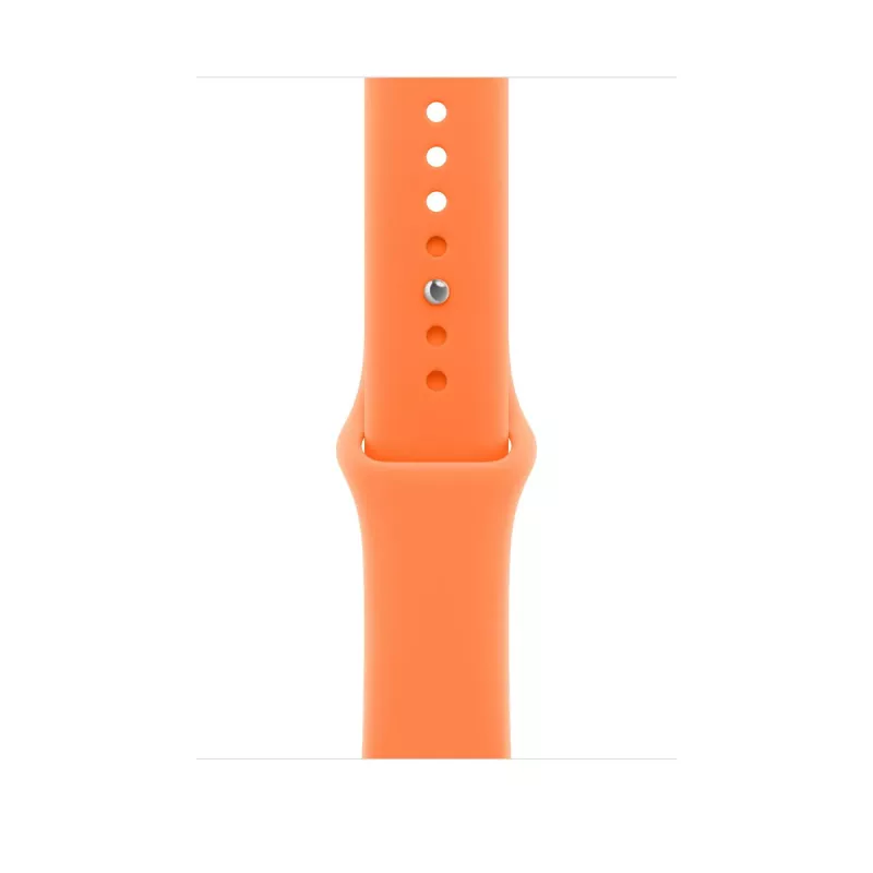 Sportriba Apple Watch'ile 46 mm — Clementine (oranž), suurus S/M, randme ümbermõõt 140–190 mm