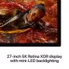 Monitor Apple Studio Display XDR — 27 tolli 5K (5120×2880), LED, nanotekstuuriga klaas, kallutatav ja kõrgusreguleeritav alus, hõbedane