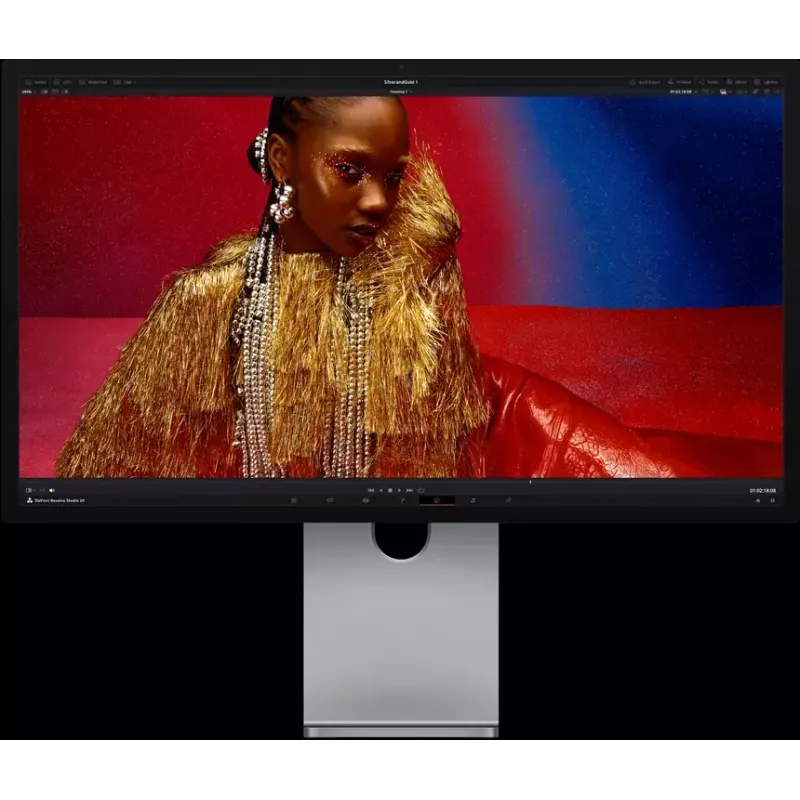 Monitor Apple Studio Display XDR — 27 tolli 5K (5120×2880), LED, nanotekstuuriga klaas, kallutatav ja kõrgusreguleeritav alus, hõbedane