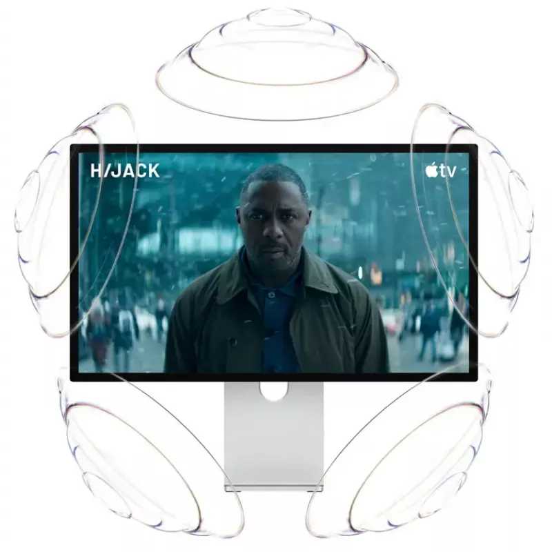 Monitor Apple Studio Display XDR — 27 tolli 5K (5120×2880), LED, nanotekstuuriga klaas, kallutatav ja kõrgusreguleeritav alus, hõbedane